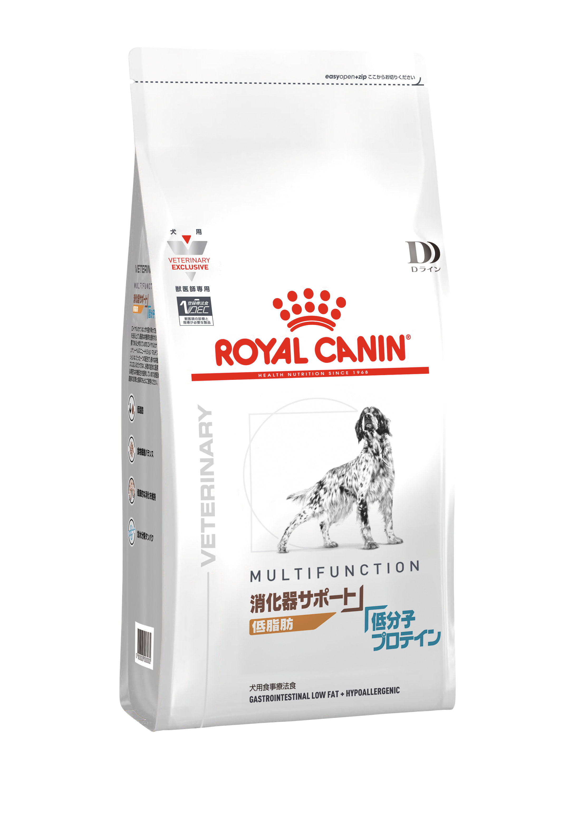 犬用 消化器サポート 低脂肪+低分子プロテイン ドライ