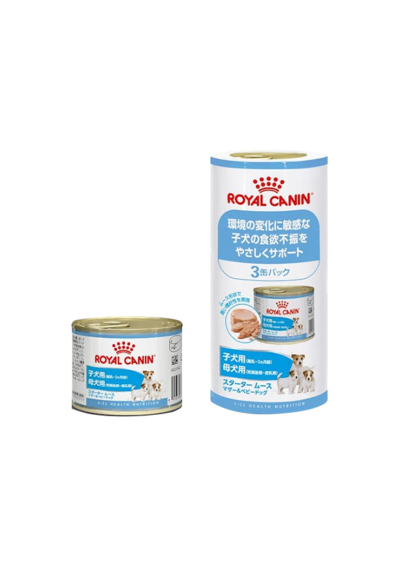 犬用 スタータームース マザー&ベビードッグ ウェット 缶