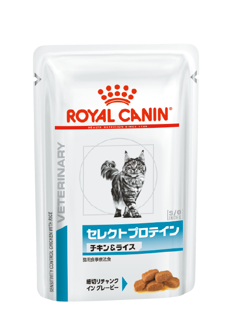 猫用 セレクトプロテイン チキン&ライス ウェット パウチ