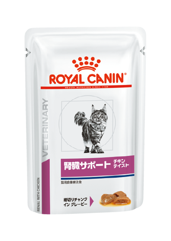 猫用 腎臓サポート チキンテイスト ウェット パウチ