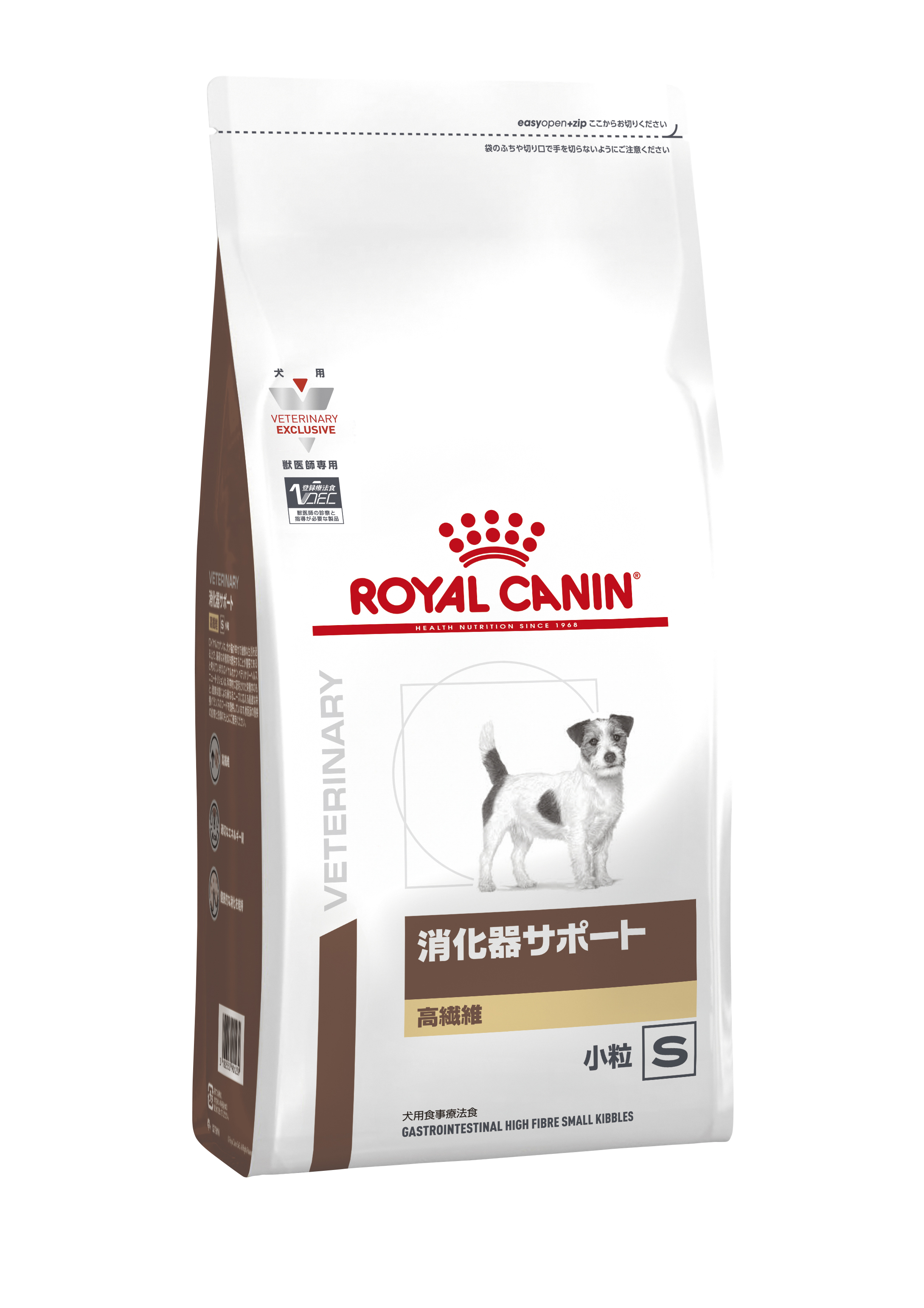 犬用 消化器サポート 高繊維 小粒 ドライ